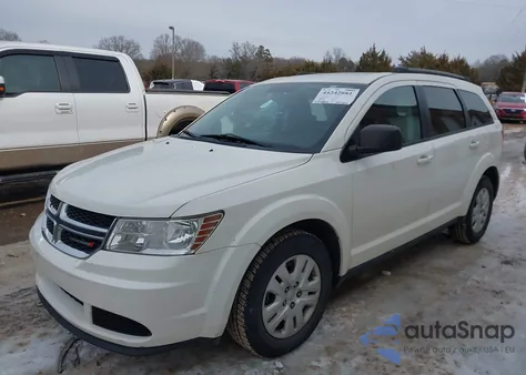 2017 Dodge Journey Se from USA, damaged, VIN 3C4PDCAB8HT691720